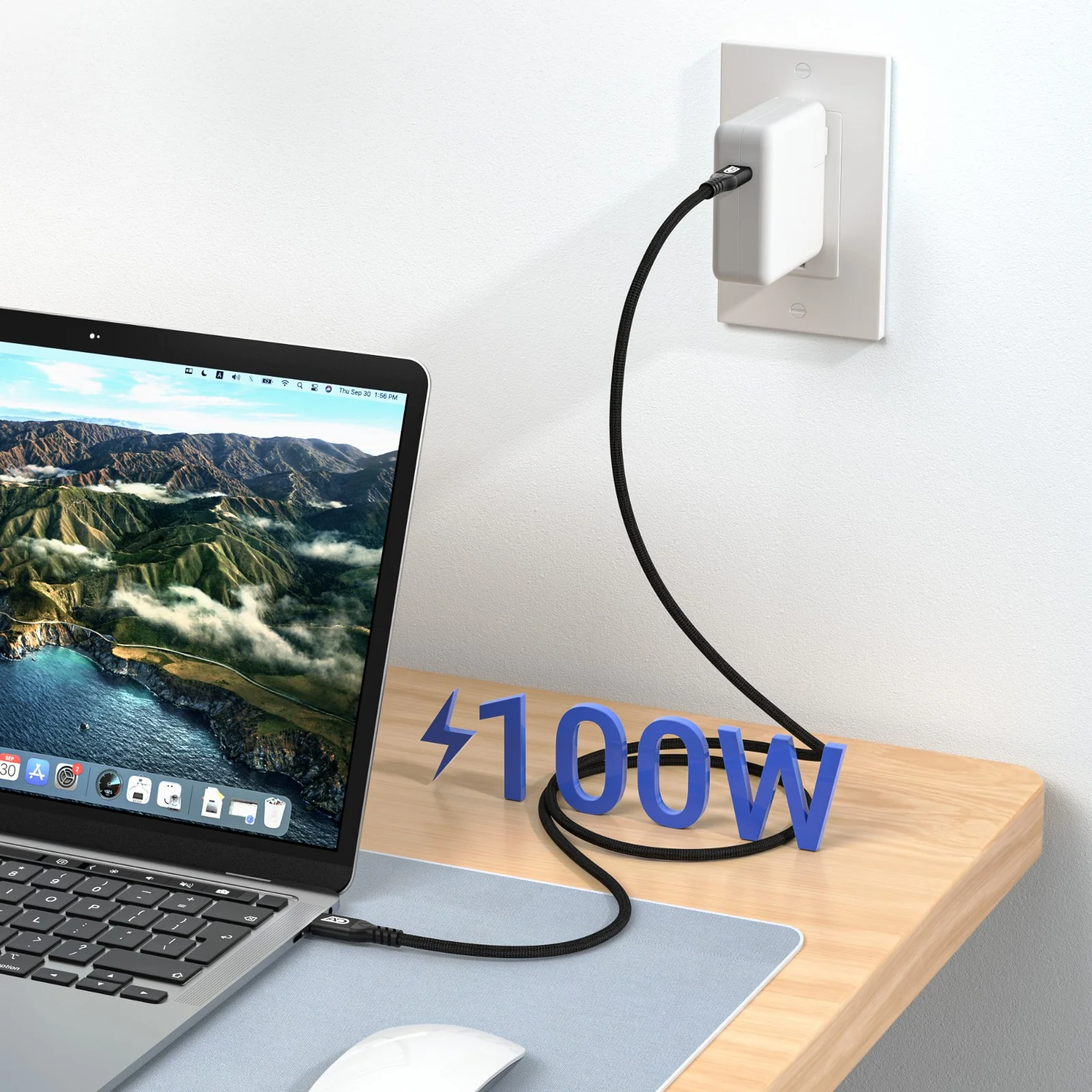 AD USB-C to USB-C Cable 1m & 2m (3 ft / 6 ft) - Image 3